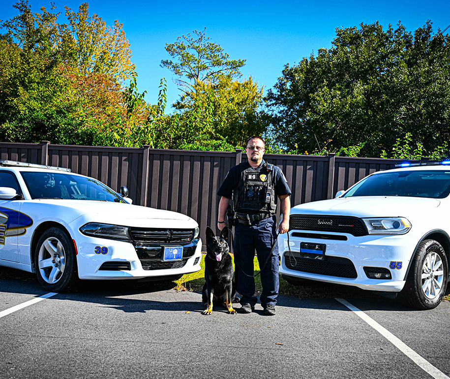 Darlington Police Department’s New K9 Brings Energy to City of Darlington
