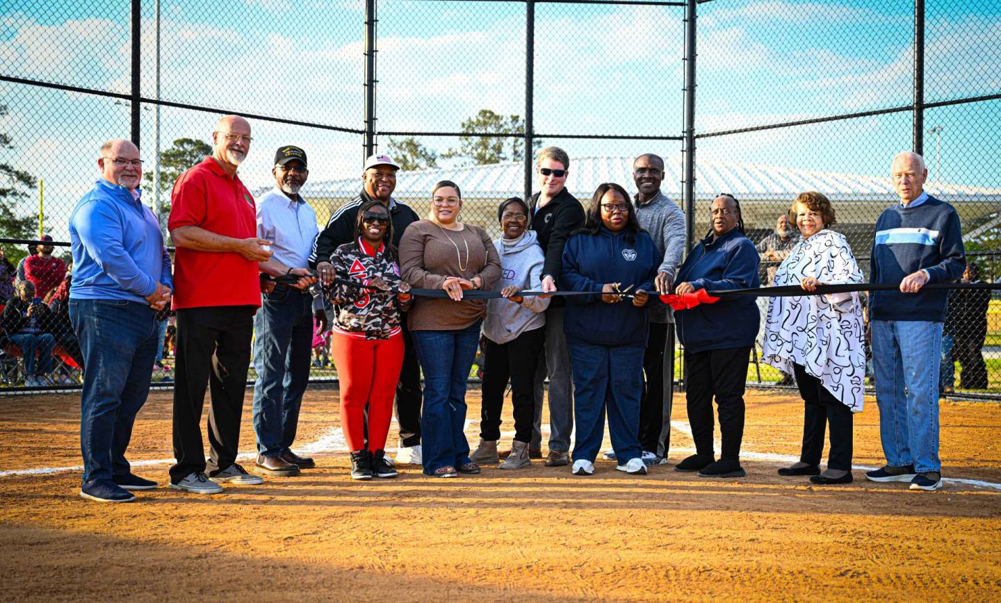 City of Darlington Cuts Ribbon to Blue St. Sports Complex