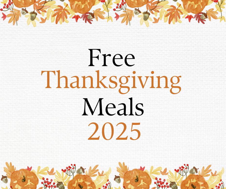 Free Thanksgiving Meals 2025
